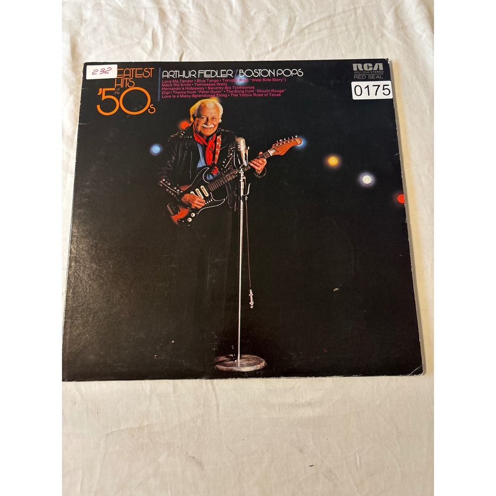 RCA Arthur Fiedler Boston Pops Greatest Hits of the 50s LP Vinyl 12" Black Good
